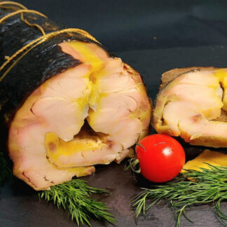 Осётр горячего копчения